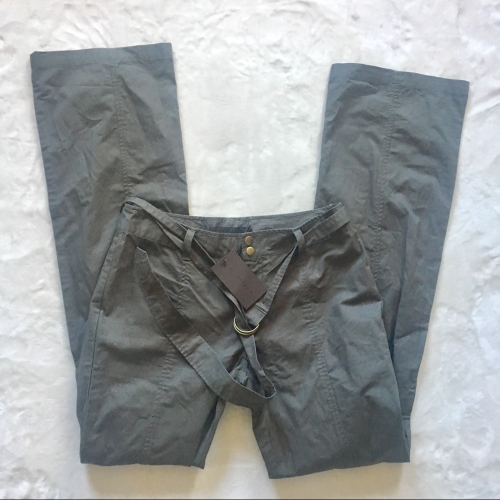 Nicholas K Belted Wide Leg Pant